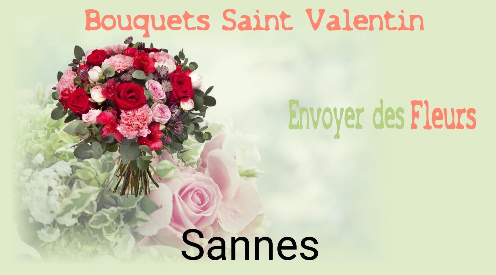 Roses de Saint-Valentin livrées à Sannes